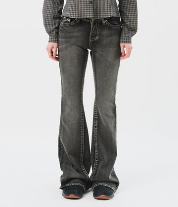 (W) Petti Low Bootscut Denim